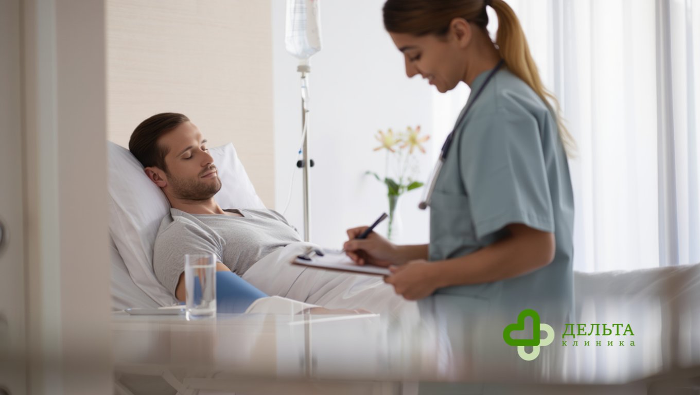 Стационарное лечение — уход и наблюдение